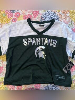 NWT large women’s Michigan state university msu jersey